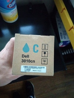 New, GENUINE Dell 3010CN (CT200860) Cyan Toner Cartridge OEM