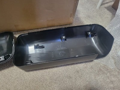 Door Mirror Black Cover fit for 2013-2022 Peterbilt 579 Truck Pair, Black