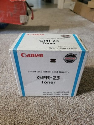 Genuine Canon GPR23 (0453B003) Cyan Toner Cartridge - NEW SEALED