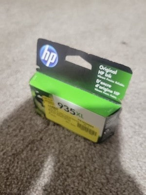 Genuine HP 935 XL Yellow Ink Cartridge - C2P26AN, 04/2023