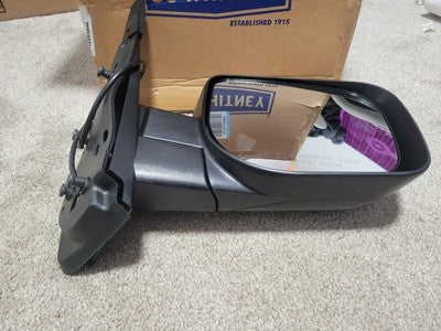 Power Mirror For 2010-2015 Nissan Titan Passenger Side Manual Folding Black