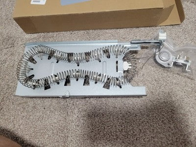 Dryer Heating Element Kit for Whirlpool GEW9200LW1 GEQ9800PW2 GEW9868KT2