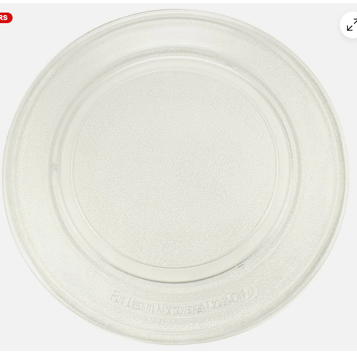 16" Glass Turntable Tray for GE WB49X10166 Microwave Oven Cooking Plate 406mm
