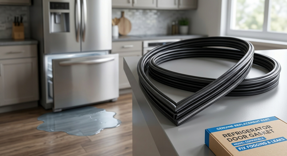 Refrigerator Leaking Water? Why a Bad Door Gasket is Creating a Kitchen Puddle.