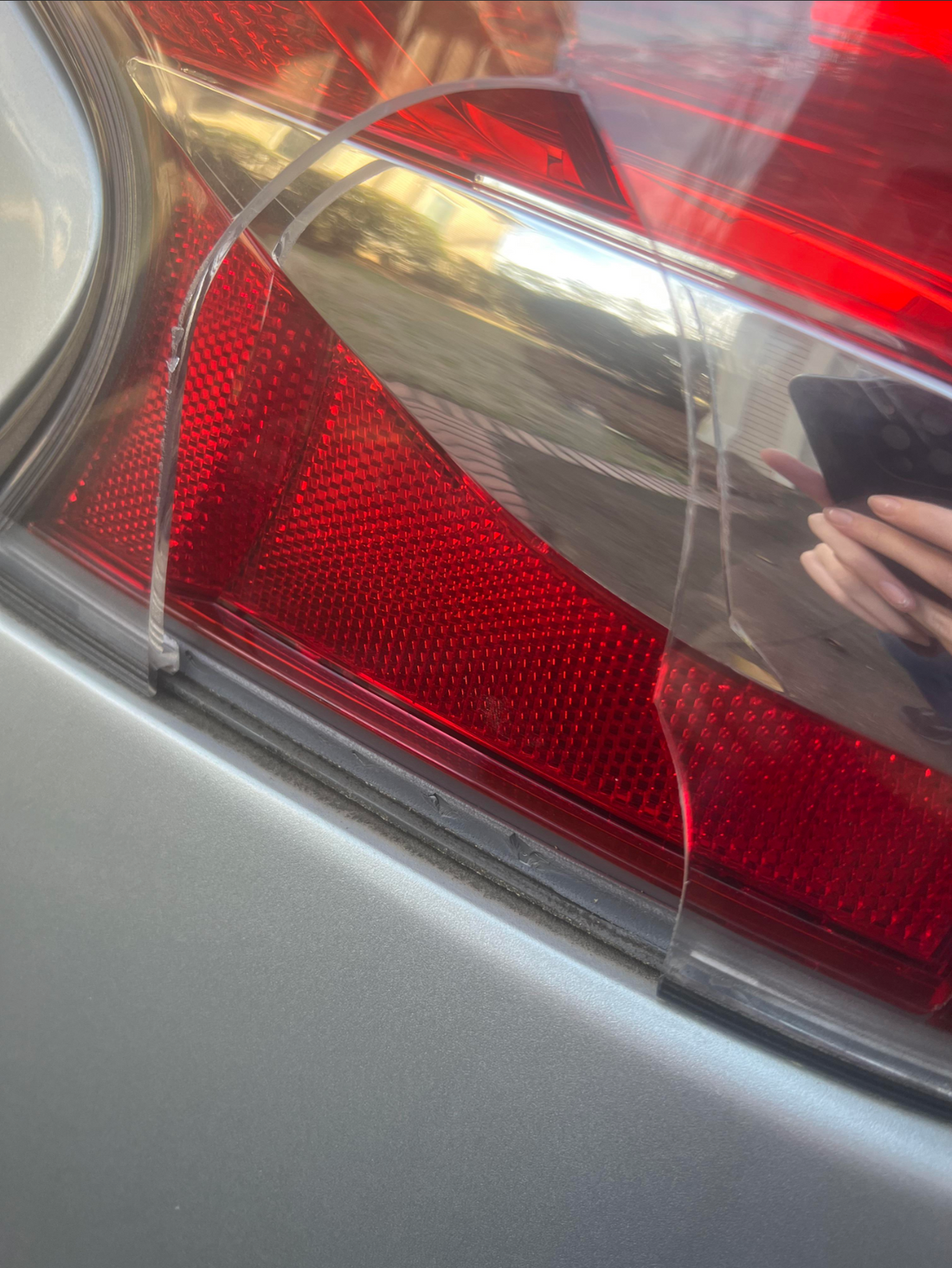 Cracked Tail Light Lens? Why Red Tape Fails and Why You Need a Replacement.