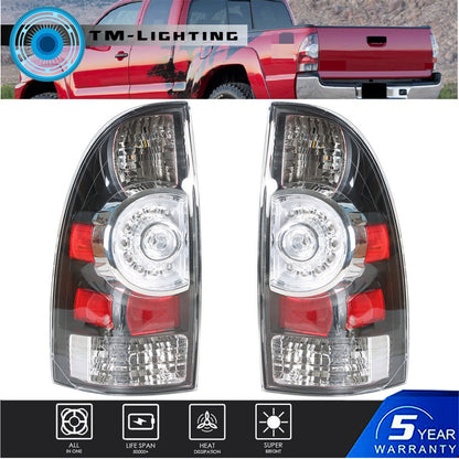LH+RH Tail Lights Brake Lamps Assembly Pair Set for 05-15 Toyota Tacoma