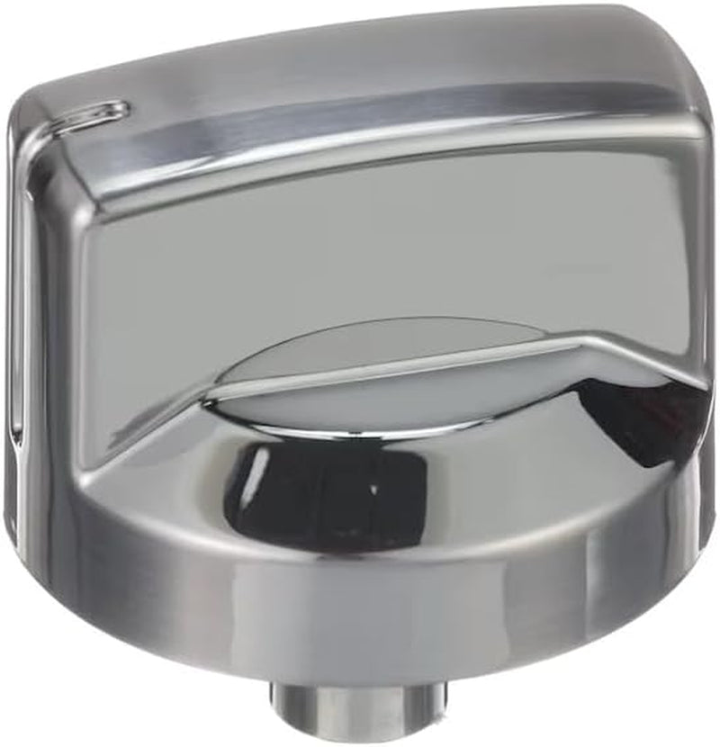 W10303835 Chrome Fan Control Knob Compatible with Whirlpool Cooktops -  - WPW10303835, 1875927, PS11752426