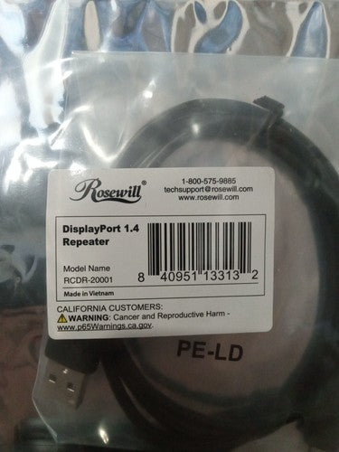 Rosewill DisplayPort 1.4 Repeater 144Hz 8K DP1.4