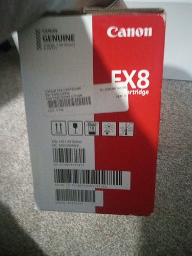 Genuine Canon FX-8 Black Toner Cartridge. New Sealed Box