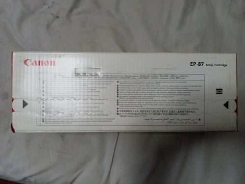 Canon EP-87 Black Toner Cartridge, Standard Yield (7433A005AA) EP87BK Sealed