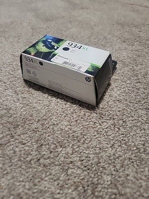New Genuine HP 934 XL High Yield Black Ink Cartridge OfficeJet Pro 6830 04/24