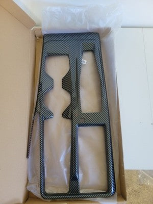 2025 2026 Toyota Camry Carbon Fiber Gear Shift Panel Cover Trim LE SE XLE XSE