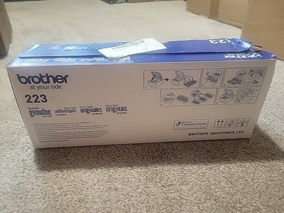 GENUINE Brother - TN223M  1,300 Page Standard-Yield Toner Cartridge - Magenta