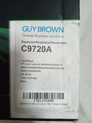Guy Brown HP 641A Cyan Toner Cartridge Not OEM SEALED NEW