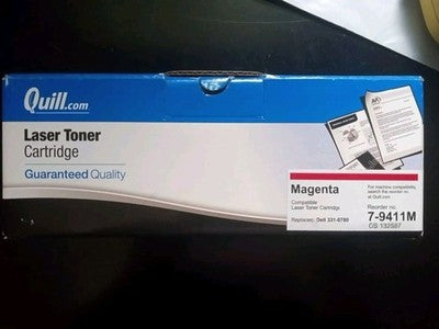 Quill 331-0779 Magenta Color Toner for Dell Color Laser 1250c 1350cnw 1355cn
