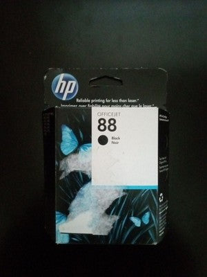 ORIGINAL OFFICEJET HP 88 BLACK INK CARTRIDGE FOR PRINTER NEW SEALED Exp 03/2014