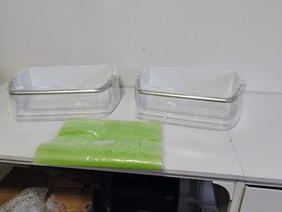 Two Refrigerator Door Bin Shelf (Right) For LG Kenmore AAP73252202 AAP73252209