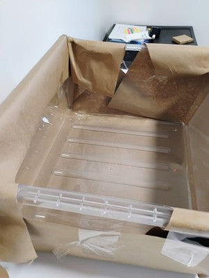 DA97-08693B Refrigerator Crisper Drawer For Samsung Upper Bin Replacement