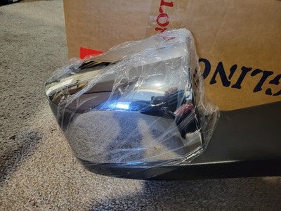Manual Chrome Hood Mirror Passenger Right Side For VOLVO VNL 2004-2016