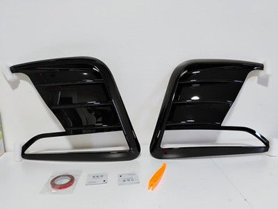 Fog Light Cover Trim Eyebrows Trim for 2025-2026 Tesla Model Y Juniper Glossy