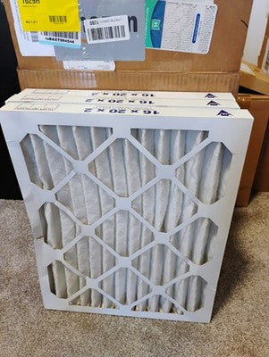 Nordic Pure 16x20x2 Pleated MERV 14 Air Filters 3 Pack