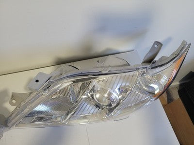 07-09 Toyota Camry Headlights Pair Chrome Clear Set Non-Hybrid TO2502168
