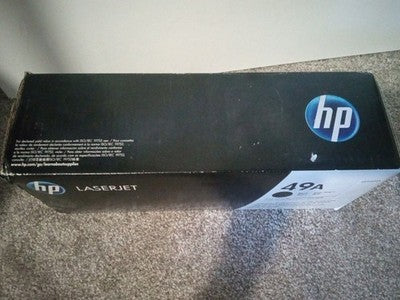 Genuine HP 49A Q5942A Black Toner Cartridge New in box