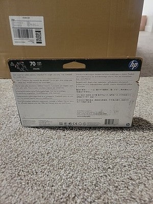 GENUINE HP 70 PHOTO BLACK INK CARTRIDGE 130ML C9449A Exp 03/2021