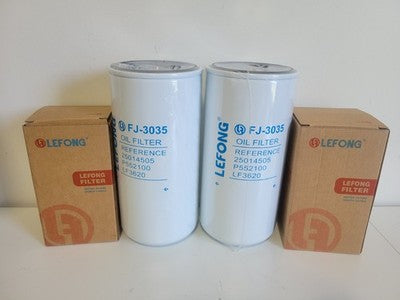4PCS Detroit Series 60 Donaldson Filter Kit 3 P552100 - P556915 - P556916