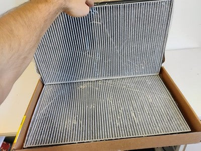 2Pcs Activated Carbon Cabin Air Filter for Tesla Model X 2016-2023 104556600H