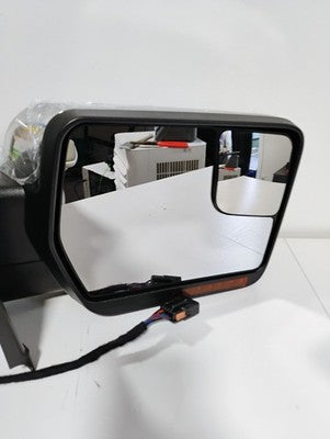 Chrome Power Heated Puddle Signal RH Side Tow Mirror Fits 2004-2014 Ford F-150