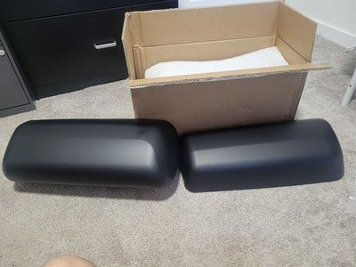 Door Mirror Black Cover fit for 2013-2022 Peterbilt 579 Truck Pair, Black