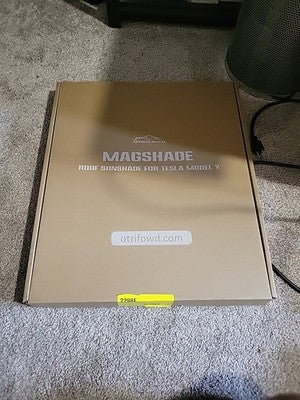 Tesla Model Y Sunshade Roof, Magshade for Tesla Model Y