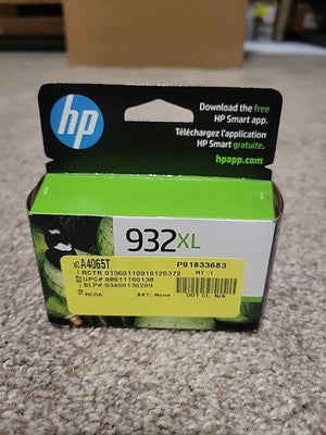HP 932XL Black High-Yield Ink Cartridge CN053AN for OfficeJet (EXP 07/2025