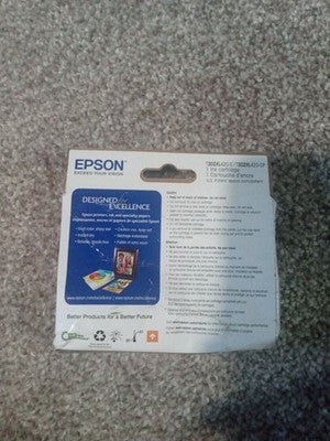 Epson 302XL Yellow Ink Cartridge Beat Box But Sealed, Expires 07/2025 NEW
