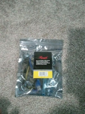 Rosewill RCRC-17001 PCI-e PCI Express 16x to 1x Riser SATA Power Cable Adapter