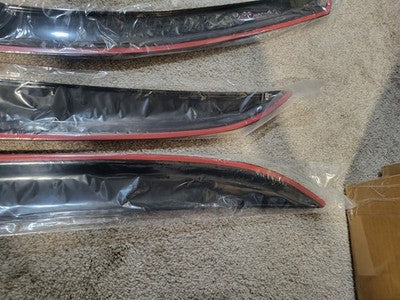 For 2003-2007 Honda Accord 4 Door Sedan Mugen Style Window Visor Sun Rain Guards