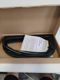New Frigidaire Freezer Door Gasket Seal, Black Rubber #242193209/AP5807083