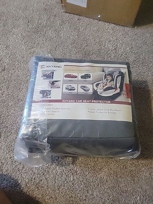 XHYANG Car Seat Protector 1 Pack Car Seat Cushion Mat Fits Most Cars. NEW SEALED