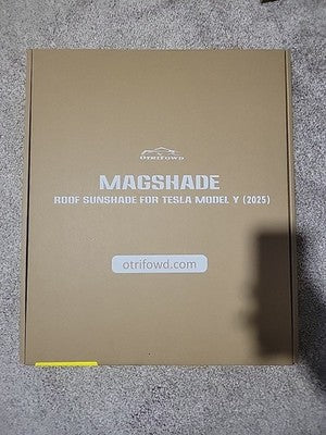 2020-2025 Upgrade TESLA MODEL Y ROOF SUNSHADE [No Gaps, No-Sagging] Magnetic