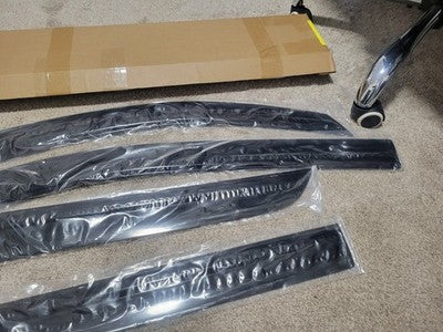 For Toyota 4runner 2025-2026 Acrylic Window Visors Deflectors Rain Sun Guards