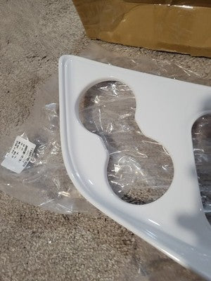✅ Console Gear Shift Panel Cover Trim for Dodge Challenger 2015-23 White