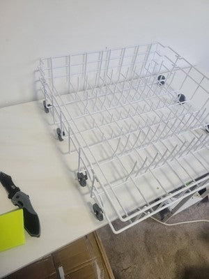 FRIGIDAIRE DISHWASHER UPPER RACK PART # 5304535380 WHITE