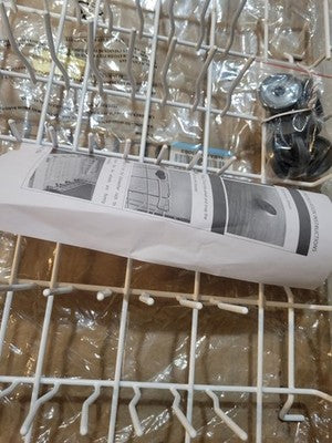 Lower Dishrack 808602302, for Frigidaire Kenmore Dishwasher