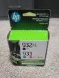 Genuine HP 932XL/933 Cyan/Black/Magenta/Yellow Ink Cartridge EXP 11/2024