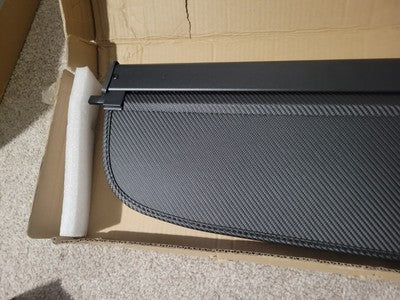 For 2010-2015 Audi Q3 Black Security Shield Shade Car Rear Trunk Cargo Cover