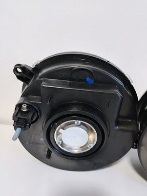 Headlights Assembly For 2005-2007 Jeep Liberty Chrome Headlamps L+R Pair
