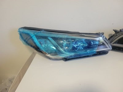 2015-2017 Hyundai Sonata Halogen Headlights Pair Black Hous Set HY2503183 Left