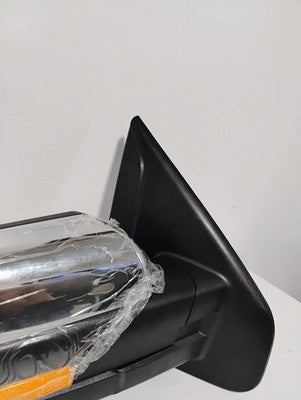 Chrome Power Heated Puddle Signal RH Side Tow Mirror Fits 2004-2014 Ford F-150
