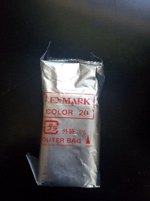 Lexmark 20 Color ink cartridge 15M0120 genuine oem No Box Sealed